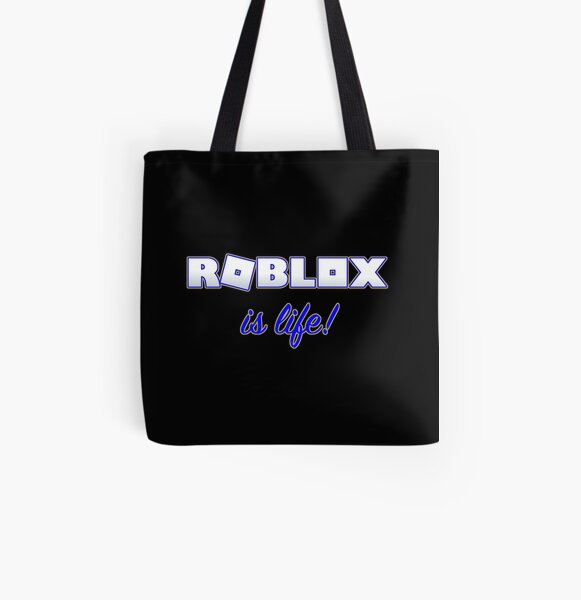 Roblox Is Life Gaming Tote Bag By T Shirt Designs Redbubble - roblox t shirt bag