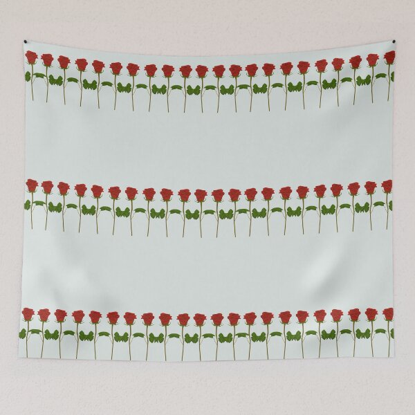 Item preview, Red roses in a row designed and sold by EngineerGoC.