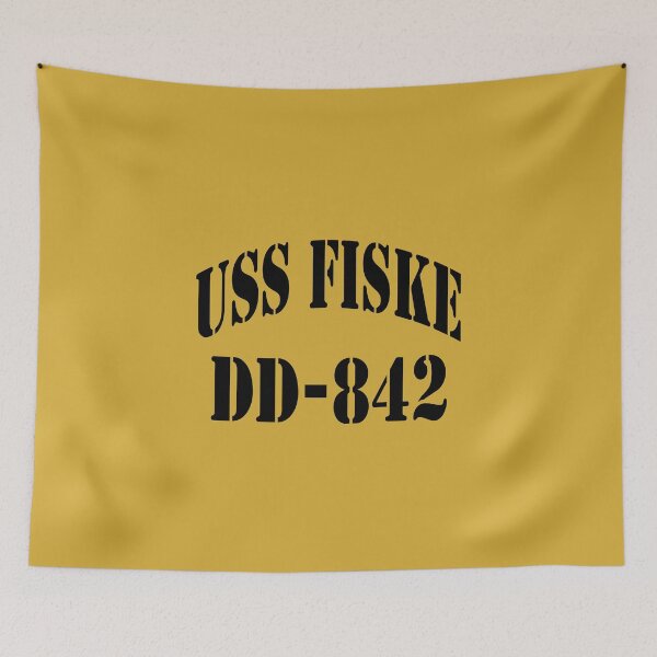 Artikelvorschau, USS FISKE (DD-842) SHIP'S STORE entworfen und verkauft von militarygifts.