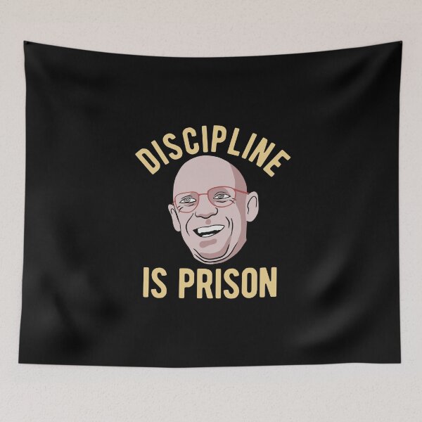 Item preview, Foucault - Discipline Is Prison designed and sold by CanadianUnicorn.