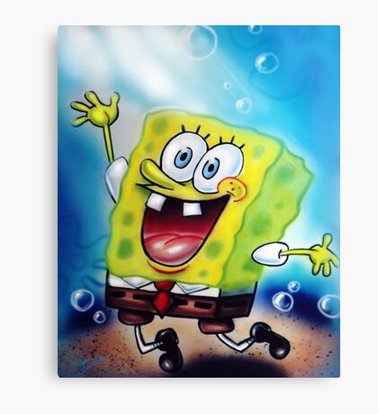Spongebob: Canvas Prints | Redbubble