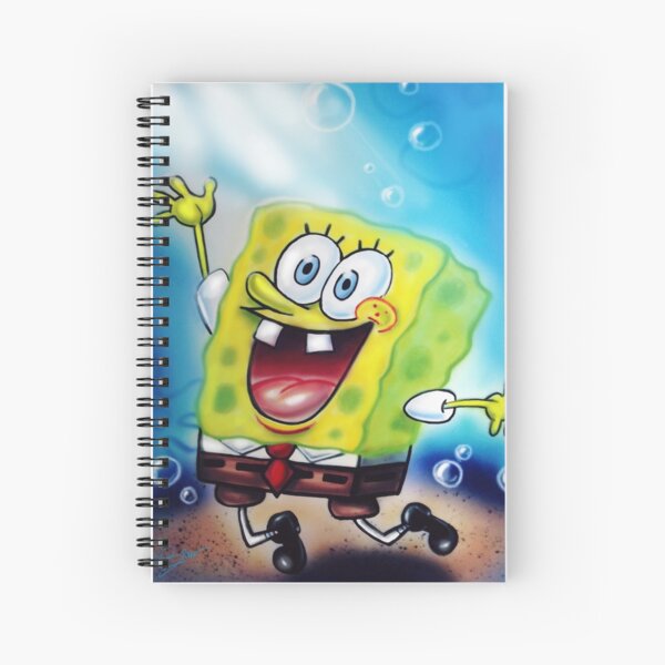 Spongebob Spiral Notebook For Sale By Ryanbiddle Redbubble 5932