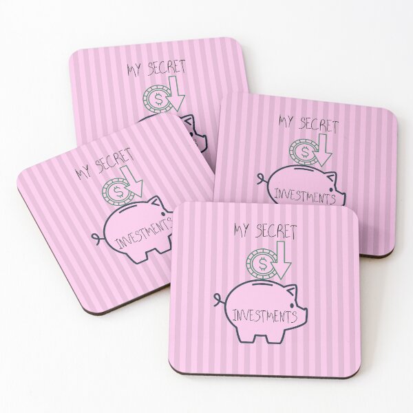 Item preview, my secret investments pink designed and sold by edgarallesch.