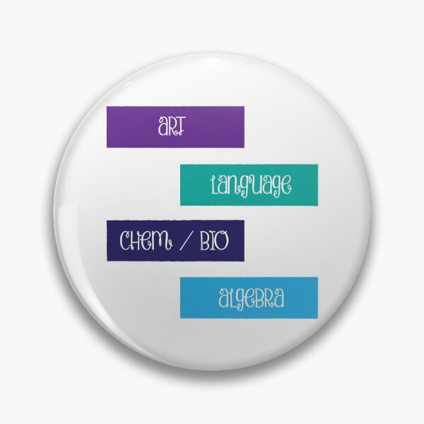 Item preview, School Subject Sticker Pack: 4 (Script) designed and sold by CM-PD.