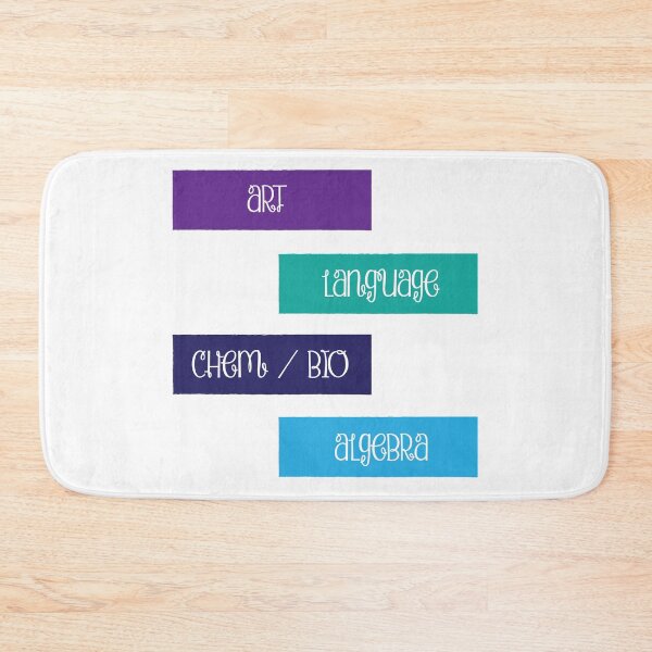 Item preview, School Subject Sticker Pack: 4 (Script) designed and sold by CM-PD.