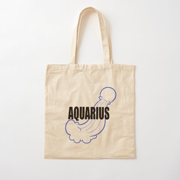 Aquarius signe du zodiaque Verseau Tote bag classique