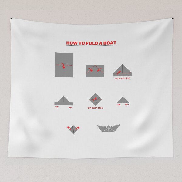 Item preview, How to fold a boat designed and sold by Joinjaimy.