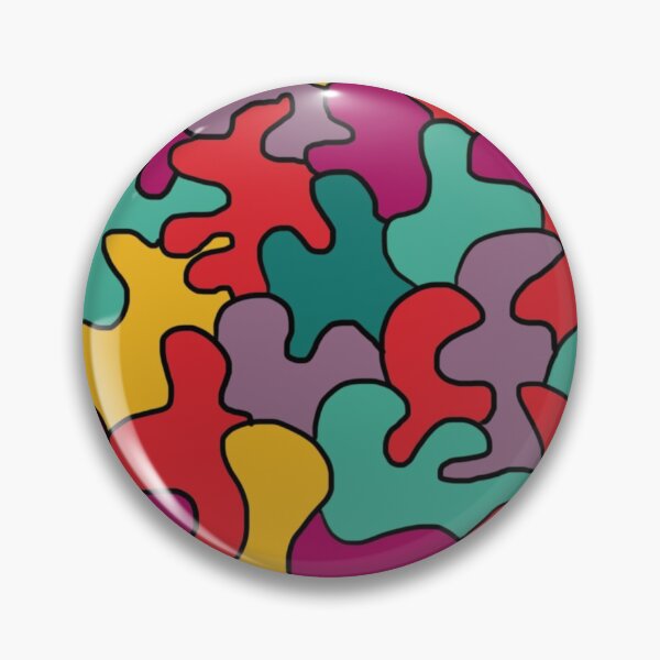 Item preview, Colorful pattern with waves designed and sold by magenta-dream.
