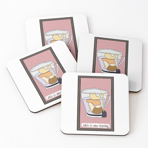 Item preview, This is me trying tarot card sticker designed and sold by jannellealino.