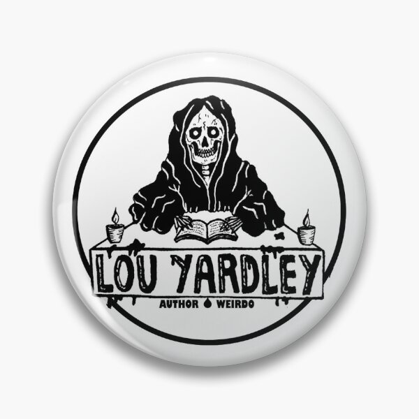 Lou Yardley - DaGrimm Reader Logo (by Sludgework) Pin