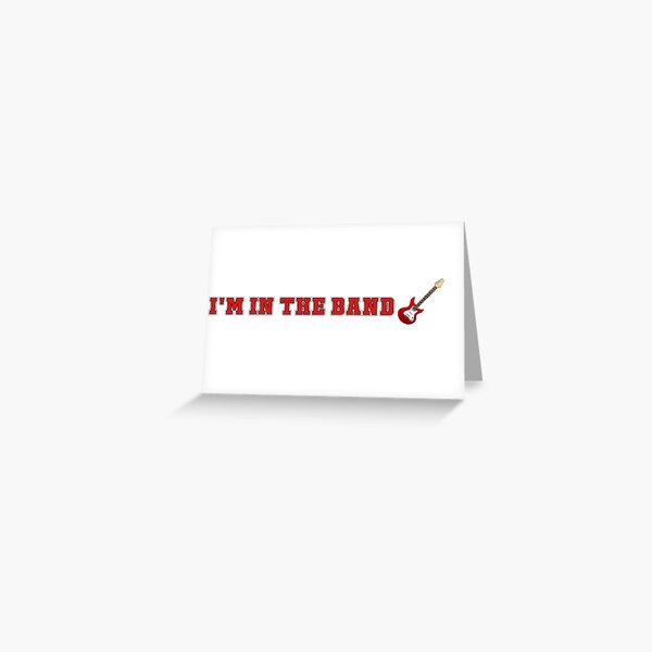 Item preview, I'm in the band!  designed and sold by michelle-kassi.