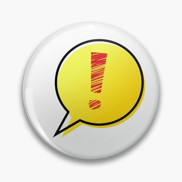 Aperçu de l'œuvre Panneau d'exclamation rouge créée et vendue par adamtepl.