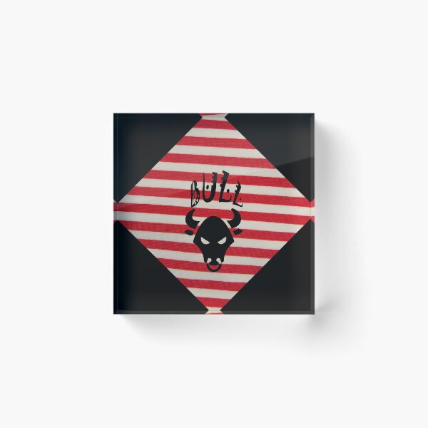 Item preview, Black and Red Bull - Stripes designed and sold by OMdesign10.