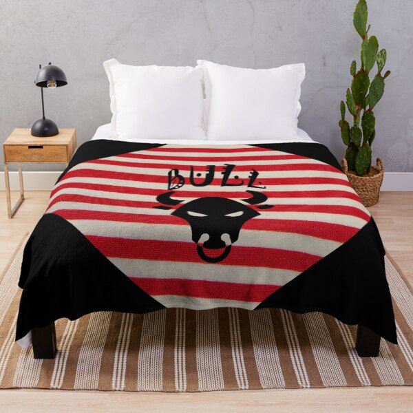 Item preview, Black and Red Bull - Stripes designed and sold by OMdesign10.
