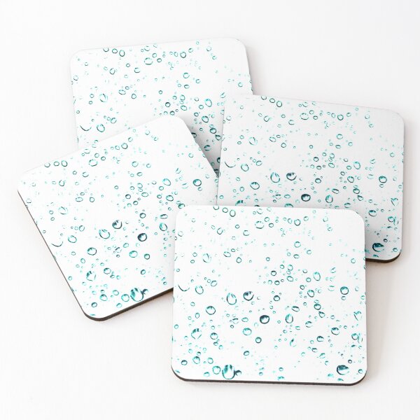Item preview, Rain Drops Effect Texture Blue Glitter Water Pattern River Window designed and sold by Jolly-Yosei.