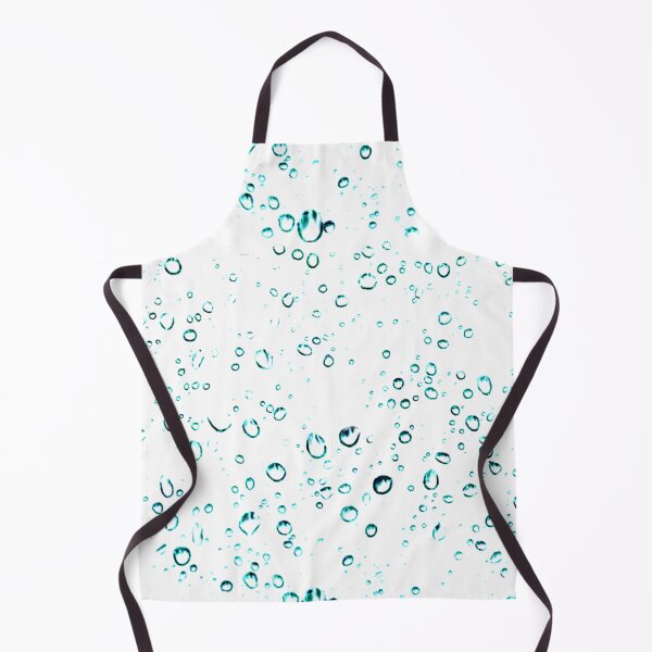 Aperçu de l'œuvre Effet Gouttes de pluie Texture Eau bleu Pattern Rain Drops Fenêtre créée et vendue par Jolly-Yosei.