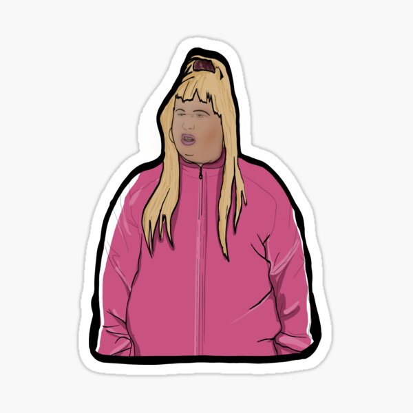 Vicky Pollard aus Little Britain Sticker
