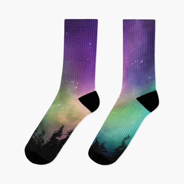Item preview, Aurora Borealis Night Sky designed and sold by nincee.