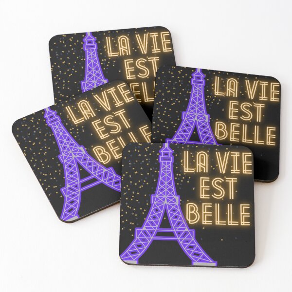 Item preview, La Vie Est Belle Eiffel Tower Paris designed and sold by jsamar.