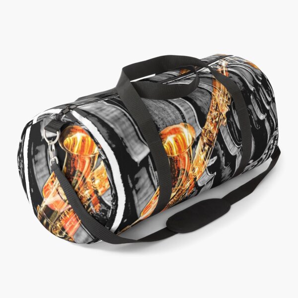 Sax and Violins - Selective Color Duffle Bag