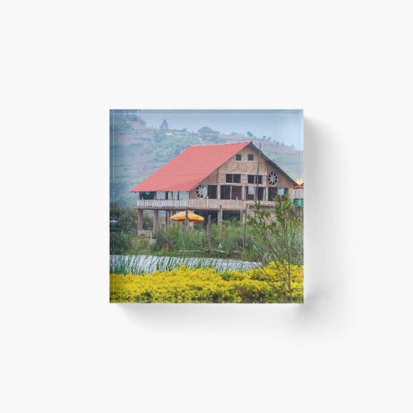 Item preview, Wooden Building on Lake Bunyonyi, Uganda designed and sold by SafariByMarisa.