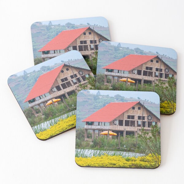Item preview, Wooden Building on Lake Bunyonyi, Uganda designed and sold by SafariByMarisa.