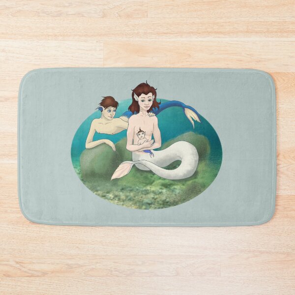 Item preview, Young Merfamily designed and sold by ladylondonderry.
