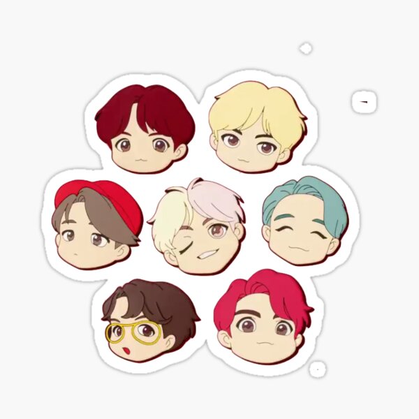 Pegatina «personajes bts lindo pequeño» de animecooky | Redbubble Pegatina «personajes bts lindo pequeño» de animecooky | Redbubble
