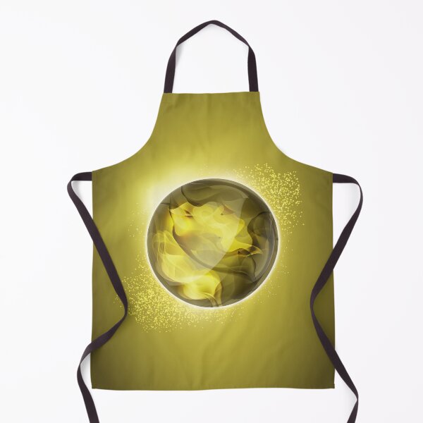 Item preview, FF7 - Yellow Command Materia designed and sold by zsdezigns.