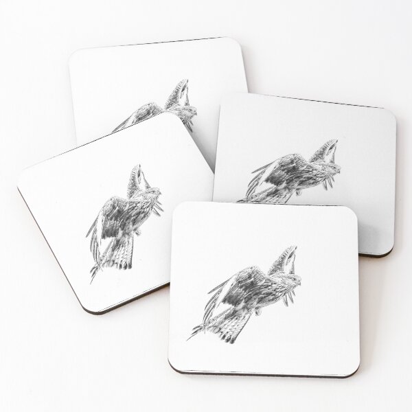 Item preview, Red Kite in Mono designed and sold by heidipics.
