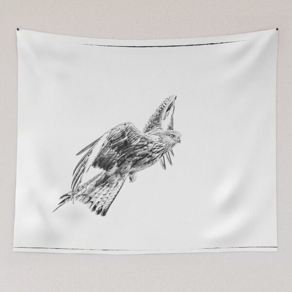 Item preview, Red Kite in Mono designed and sold by heidipics.