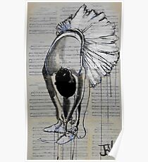 danseuse de ballet Poster