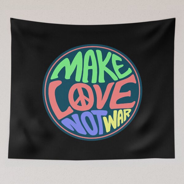 Item preview, Make Love, Not War designed and sold by BaseDemocracy.