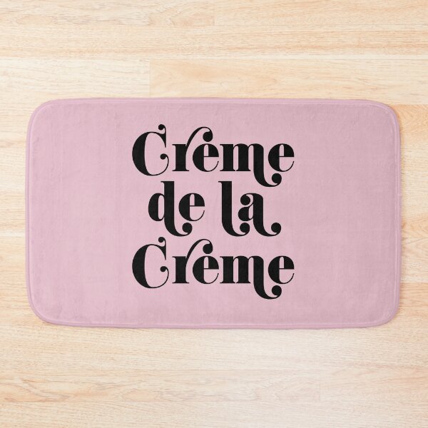 Item preview, CRÉME DE LA CRÉME (black) designed and sold by JennieCarolina.