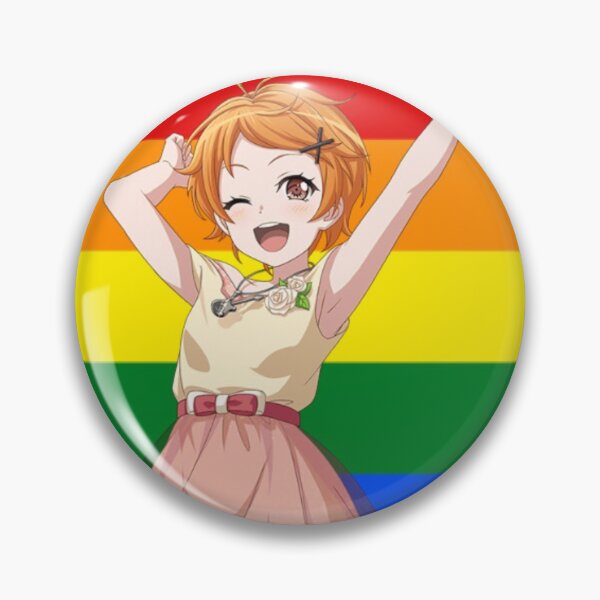 Item preview, Hagumi Kitazawa Gay Pride designed and sold by ako’s stickers.