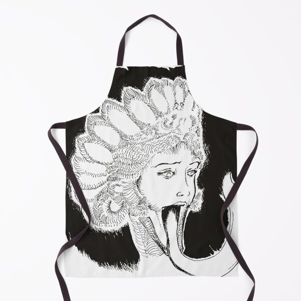 Item preview, Screaming Banshee Halloween Retro Design designed and sold by Miriam Steinau.