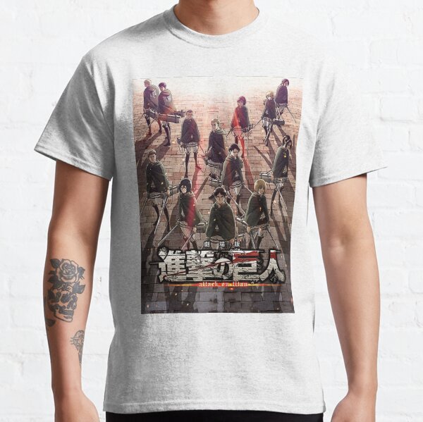 attaque sur la conception de titan 20 T-shirt classique
