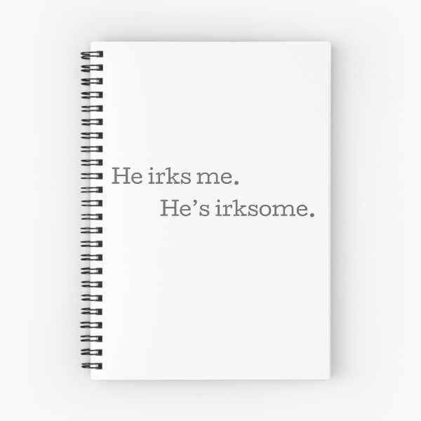 Item preview, He irks me - Patrick Jane  designed and sold by bibliophan.