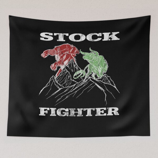 Item preview, Bull vs Bear Stock Exchanges designed and sold by RJ-Art.