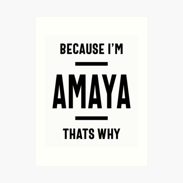 amaya name meaning rain