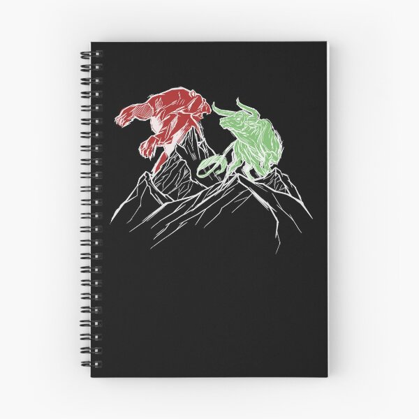 Item preview, Stock market bull fights bear designed and sold by RJ-Art.