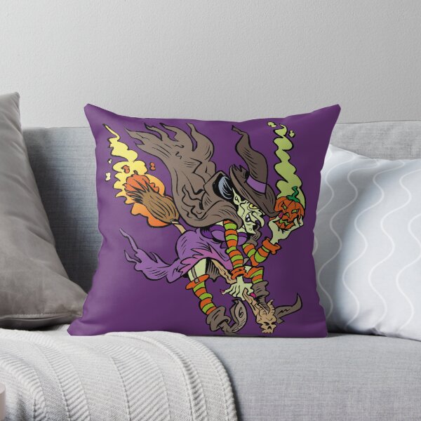 Witching hour Throw Pillow