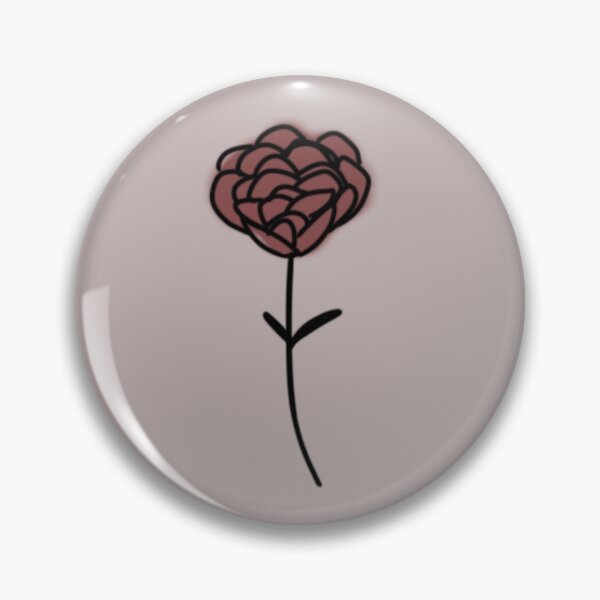 Artikelvorschau, einfache Blumennadel entworfen und verkauft von CloudyKrystal.