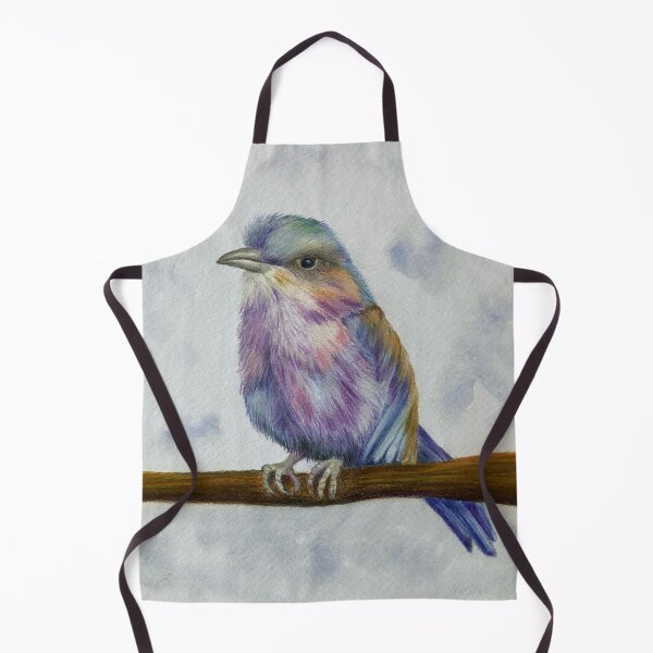 Item preview, Lilac breasted roller bird painting designed and sold by Diane Hunter Art.