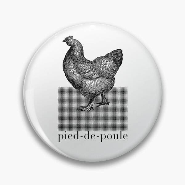 Item preview, Pied-de-Poule designed and sold by STYLE + EXPRESSION.