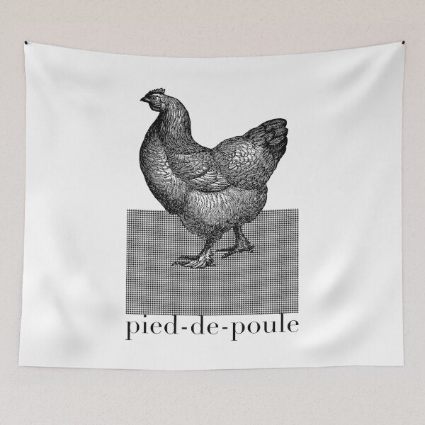Item preview, Pied-de-Poule designed and sold by STYLE + EXPRESSION.