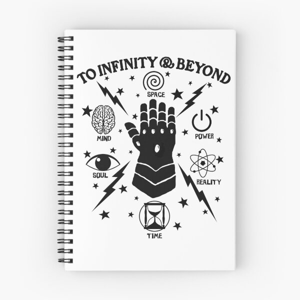 Aperçu de l'œuvre T-shirt Vers l'infini et au-delà du MCU créée et vendue par blueversion.