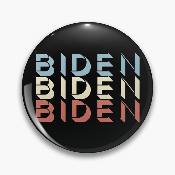Aperçu de l'œuvre Biden Biden Biden - Couleurs du drapeau américain vintage rétro créée et vendue par BaseDemocracy.