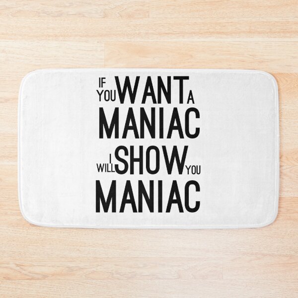 Item preview, The Umbrella Academy-Inspired "If You Want a Maniac" designed and sold by mulberrydragon.