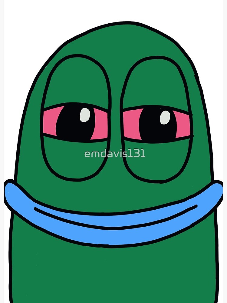 high spongebob character  Art Board Print